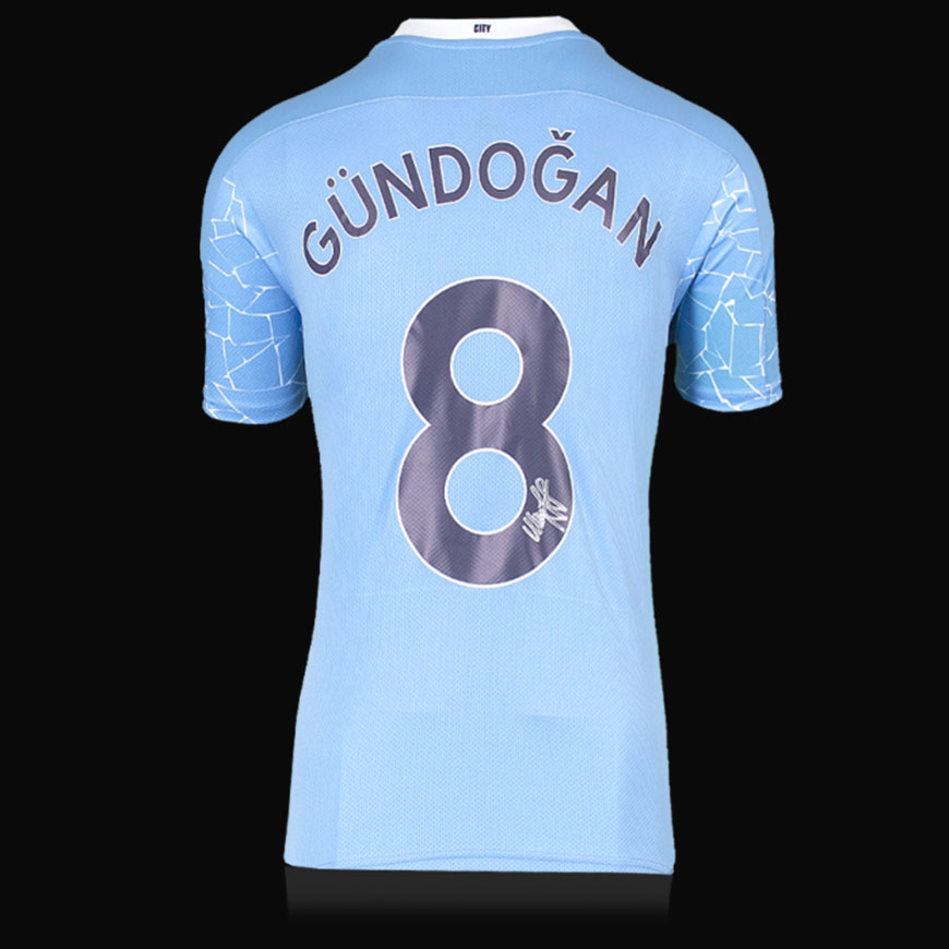 I ギュンドアン 直筆サイン入りマンチェスター シティ ユニフォーム 21 Outlet Allstars Club